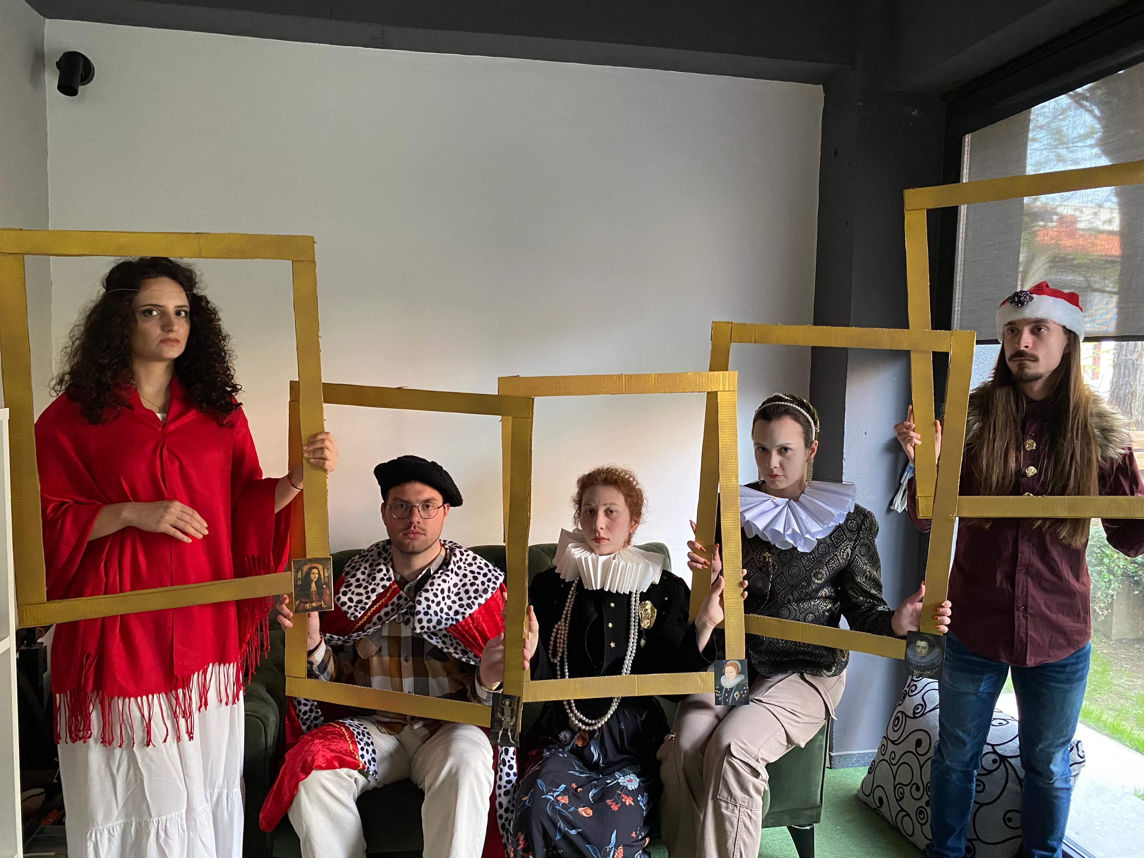 An April Fools’ Party or a Royal Gathering?