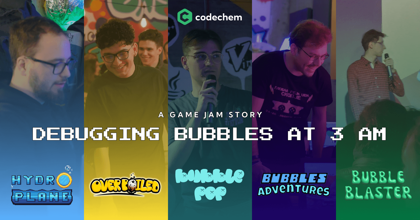 A Game Jam Story: Debugging Bubbles at 3AM