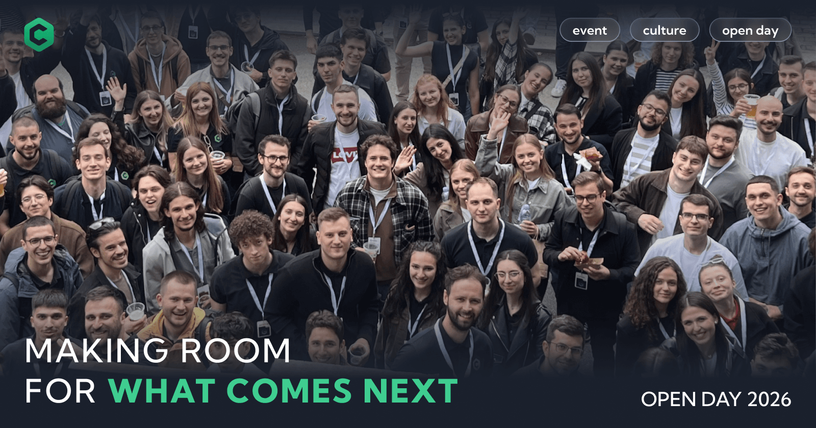 Open Day 2026: Making Room for What Comes Next